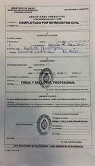 Certificado prenupcial final